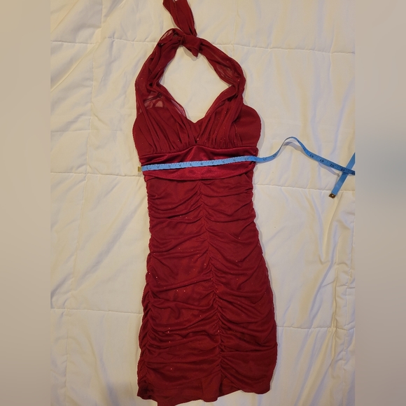 Halter dress,red,  Speechless, size S - Picture 4 of 9